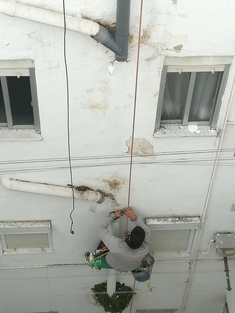 Reparación de cubierta en altura en Córdoba
